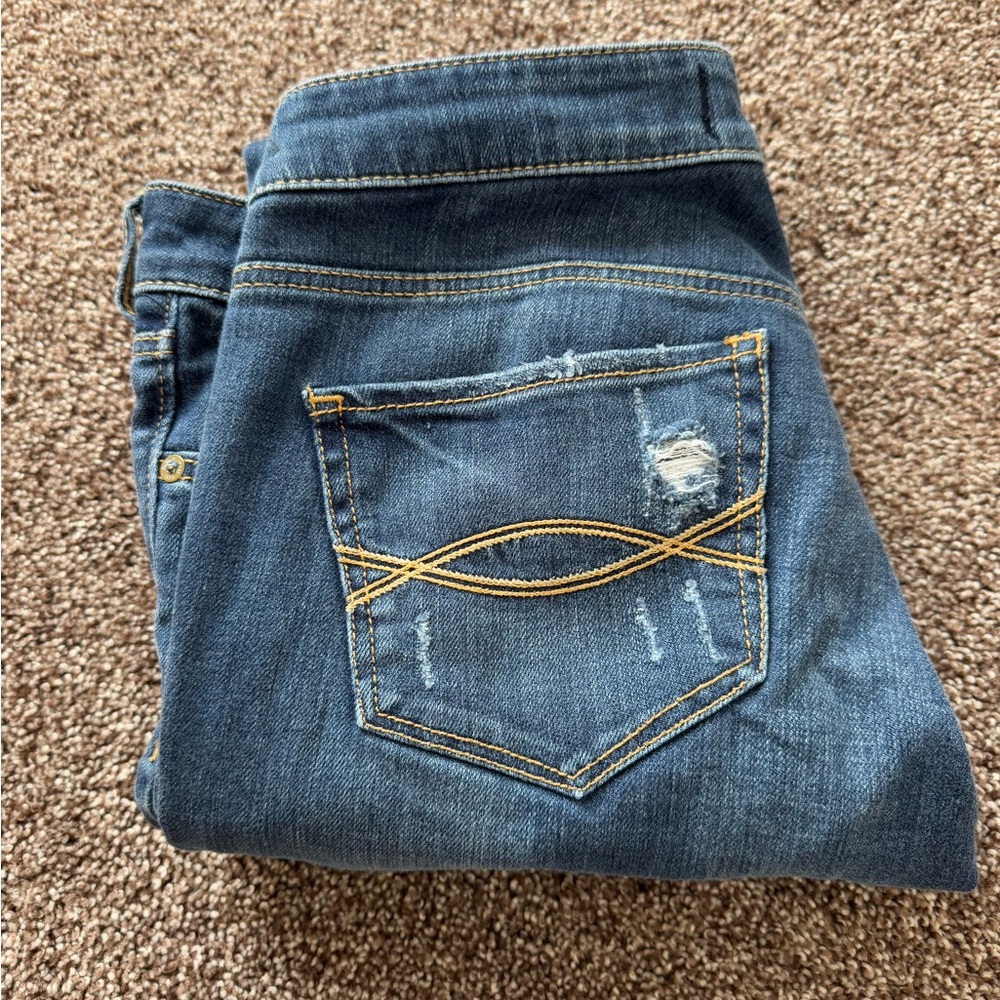 Abercrombie & Fitch 4R size 27 super skinny jeans